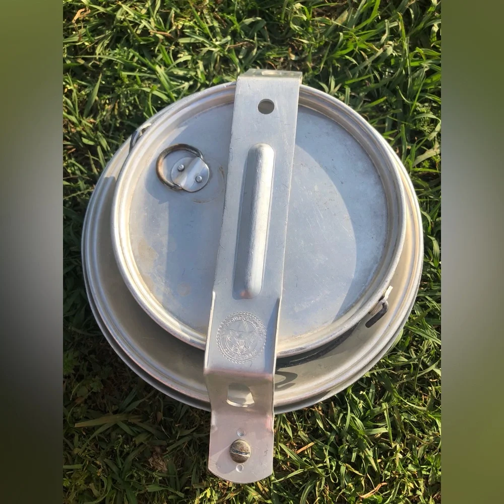 Vintage Boy Scouts Mess Kit by Regal Set Aluminum Pot Pan